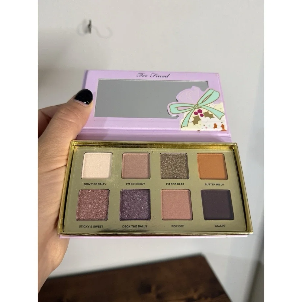 Too Faced Popcorn Balls Bite‎ Sized Eyeshadow Palette 8 Shades BNIB